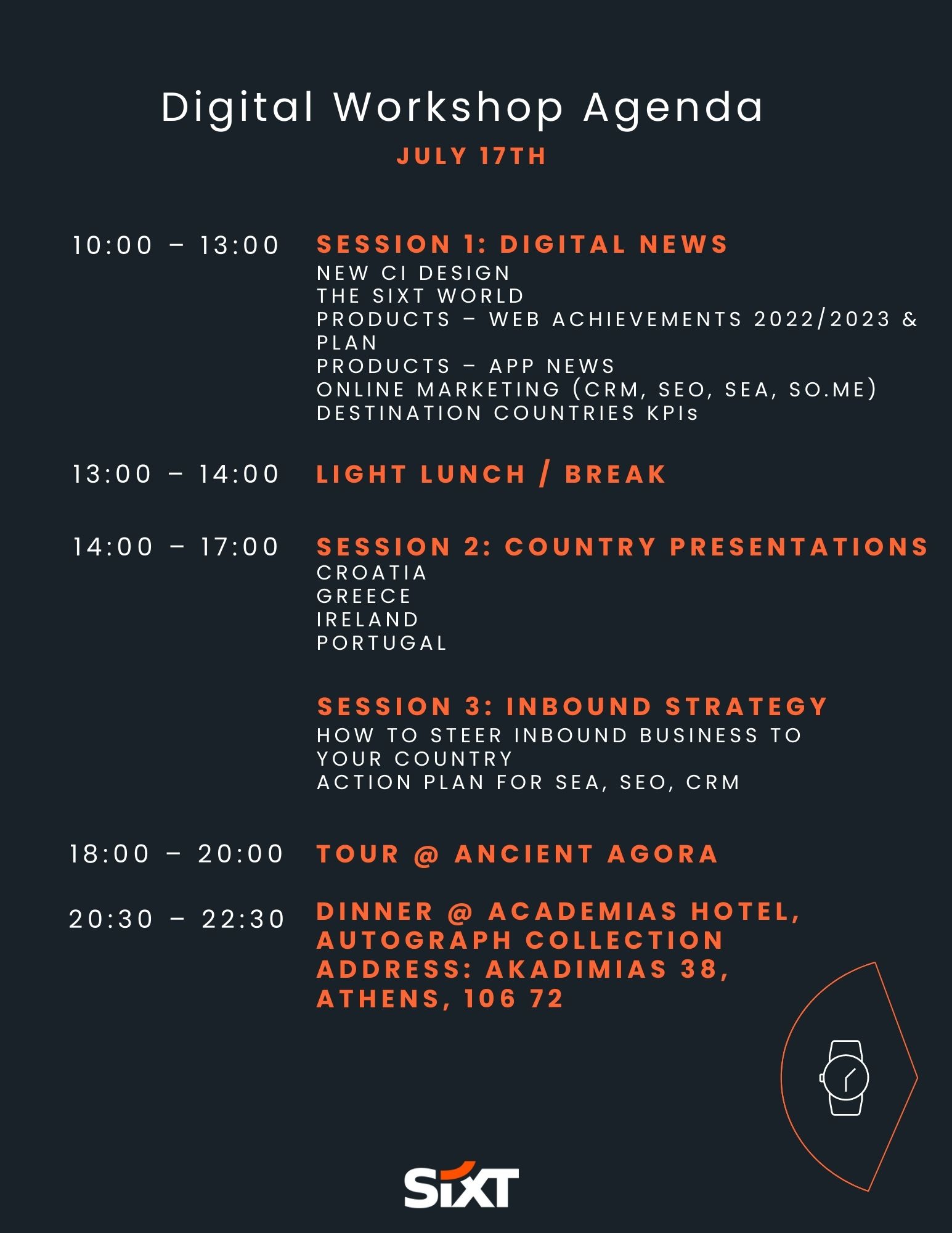 Agenda 1